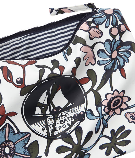 Pochette imprimée blanc MARSHMALLOW/blanc MULTICO