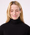 Tee-shirt l'Iconique Col roulé en coton femme noir BLACK