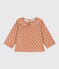 Blouse manches longues en velours bébé SIENNA/ MULTICO