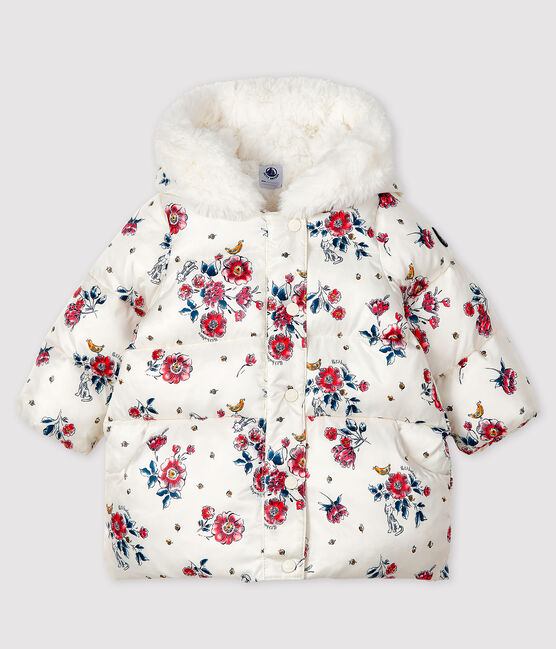Doudoune bébé fille blanc MARSHMALLOW/blanc MULTICO