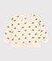 Sweatshirt en tubique matelassé bébé blanc AVALANCHE/ MULTICO