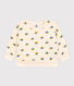 Sweatshirt en tubique matelassé bébé