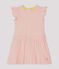 Robe milleraies bébé fille rose PATIENCE/blanc MARSHMALLOW