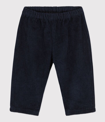PETIT BATEAU - Pantalon bébé en velours grosses côtes