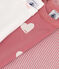 Lot de 3 bodies manches courtes cœurs en coton bébé variante 1