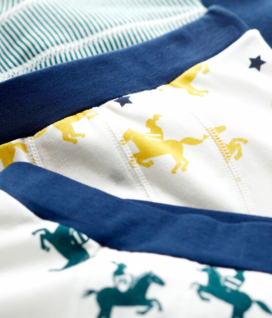 Lot de 3 boxers imprimé chevaliers petit garçon variante 1