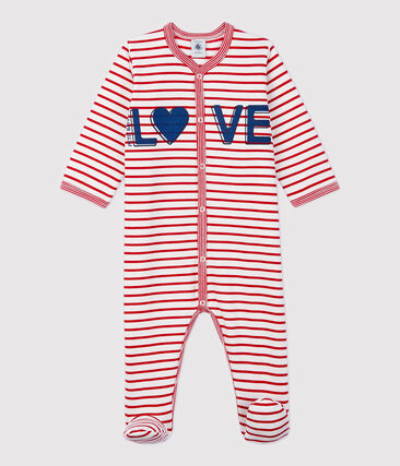 PETIT BATEAU - Dors-bien bébé avec pied en molleton