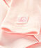 Cardigan bébé en côte 2x2 rose FLEUR