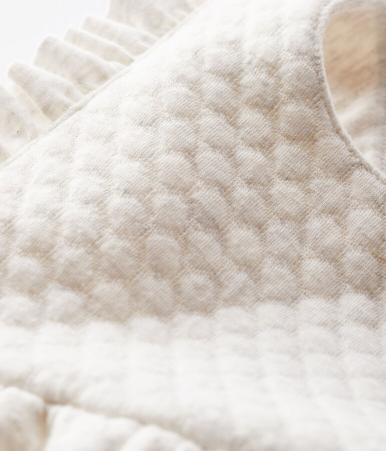 Salopette longue b&eacute;b&eacute; fille beige