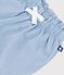 Pantalon b&eacute;b&eacute; en chambray bleu
