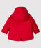 Parka mi-longue bébé garçon rouge TERKUIT