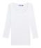 Tee-shirt manches 3/4 femme blanc ECUME