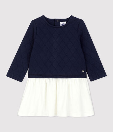 PETIT BATEAU - Robe matelassée bébé.