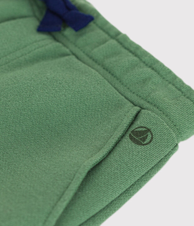 Pantalon de jogging enfant gar&ccedil;on vert