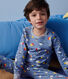 Pyjama en molleton gratté imprimé espace enfant