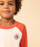 Tee-shirt manches longues en coton enfant garçon AVALANCHE/ OURSIN