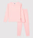 Pyjama uni  en coton et lyocell enfant