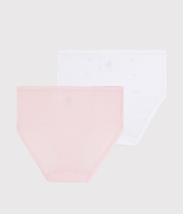 Lot 2 culottes en coton l&eacute;ger Femme multicouleur