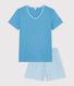 bleu/multicouleur