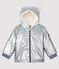 Ciré chaud bébé fille/garçon gris ARGENT