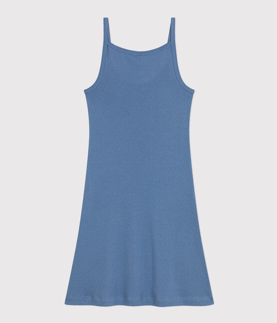 Nuisette en coton ajouré femme bleu BEACH