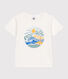 Teeshirt enfant en coton manches courtes imprimé
