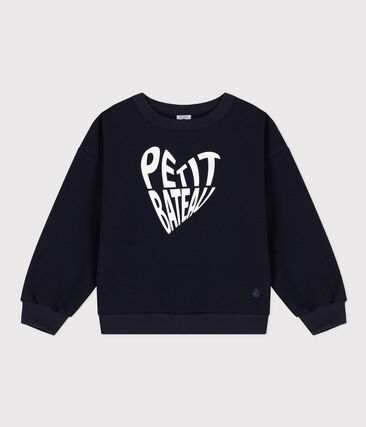Sweatshirt en molleton enfant fille