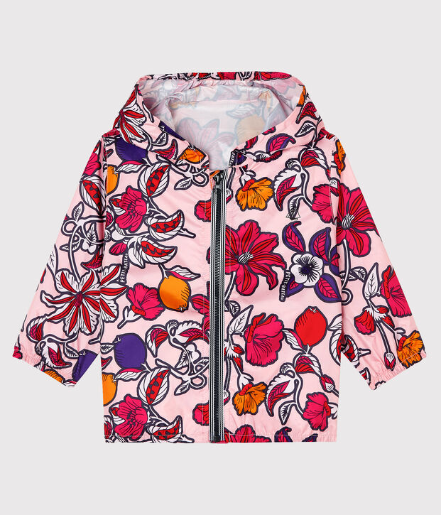 Coupe-vent anti-UV UPF 50+ b&eacute;b&eacute; mixte rose/multicouleur