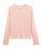 Cardigan femme en lin rose PATIENCE