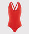Maillot de bain 1 pièce femme croisé dos GROSEILLER