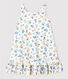 Robe sans manche en coton enfant fille
