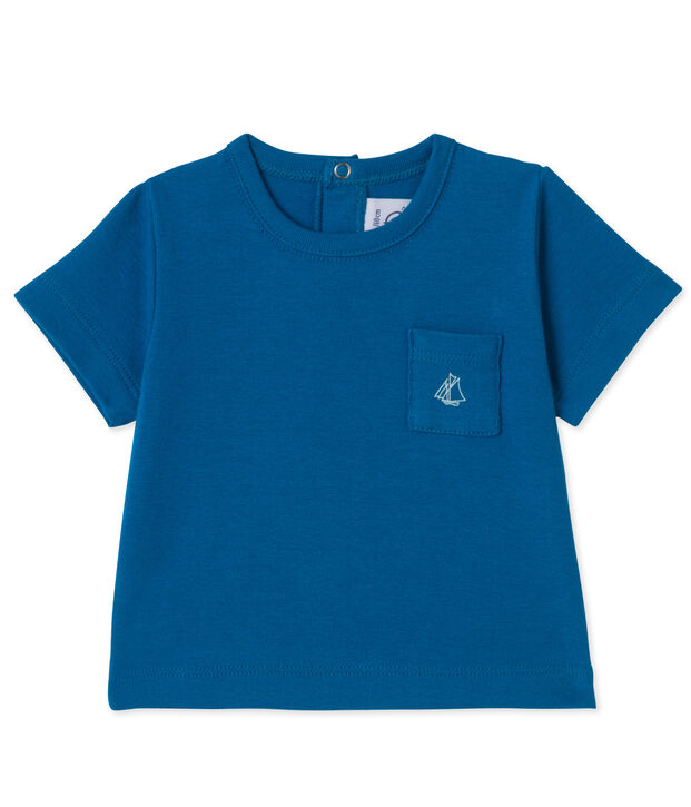 T-shirt b&eacute;b&eacute; gar&ccedil;on bleu