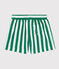 Short de bain bébé, imprimé rayé vert MARSHMALLOW/ JARDIN
