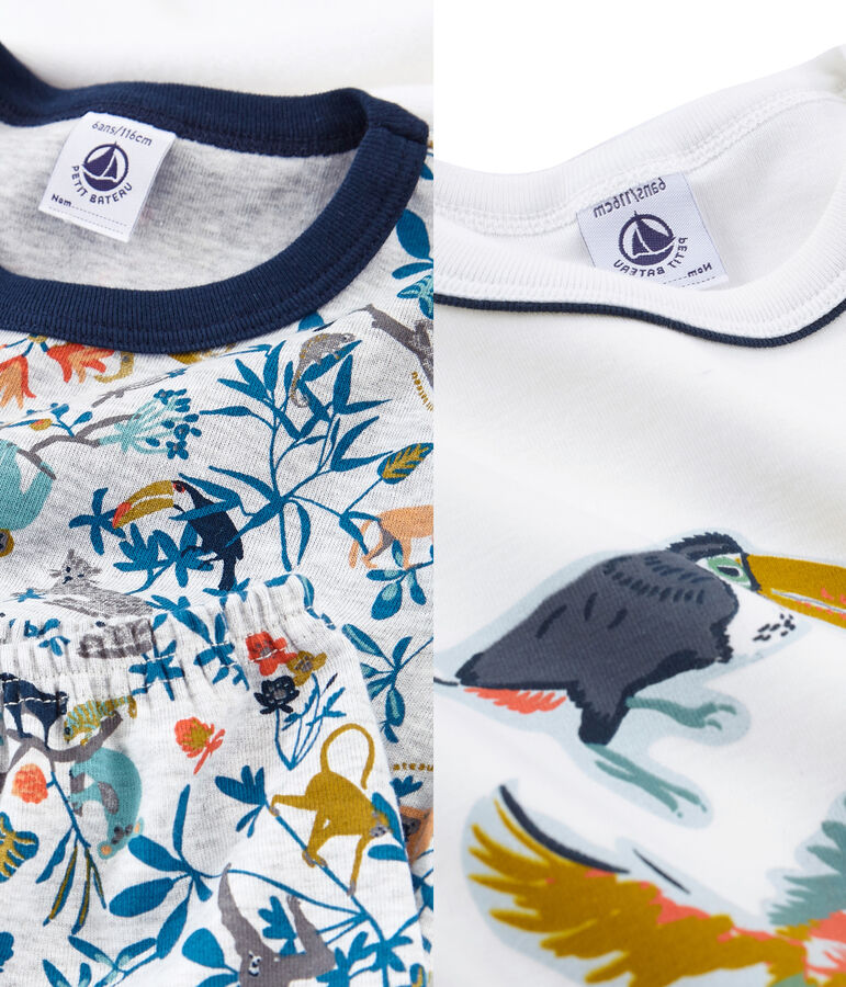 Lot de 2 pyjamas gar&ccedil;on variante 1