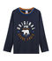 Tee-shirt manches longues garçon bleu SMOKING