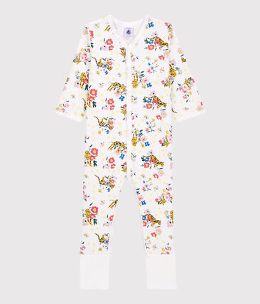 PETIT BATEAU - Dors-bien bébé à pieds amovibles phosphorescent en coton