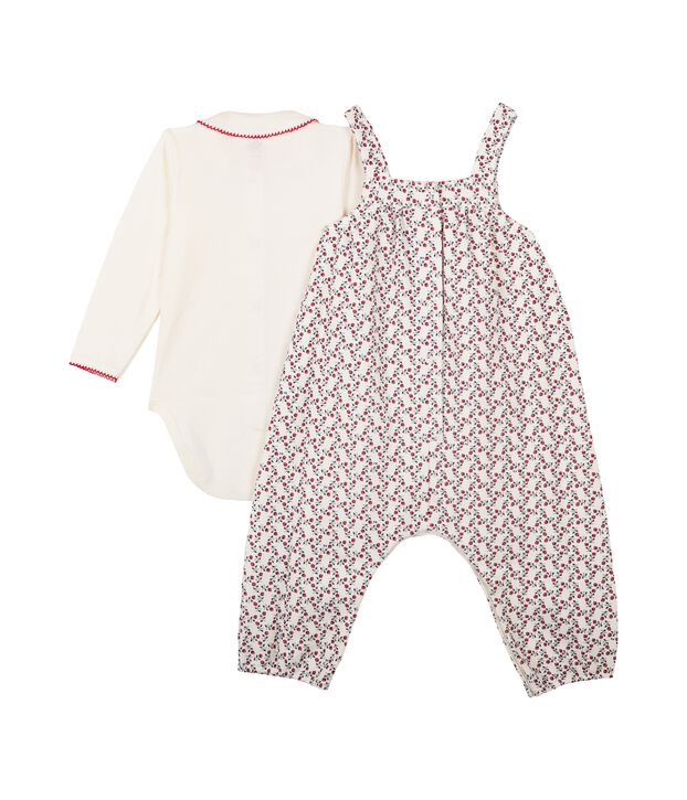 Ensemble 2 pi&egrave;ces b&eacute;b&eacute; fille multicouleur