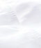 Lot de 2 pantalons blancs à pieds bébé en coton biologique blanc ECUME