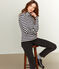 Sous pull femme bleu SMOKING/gris BELUGA