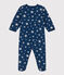 Pyjama bébé étoiles phosphorescentes en molleton INCOGNITO/ MARSHMALLOW