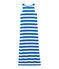 Robe sans manche femme bleu RIYADH/blanc MARSHMALLOW