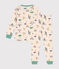 Pyjama en coton imprimé multi sports enfant blanc AVALANCHE/ MULTICO