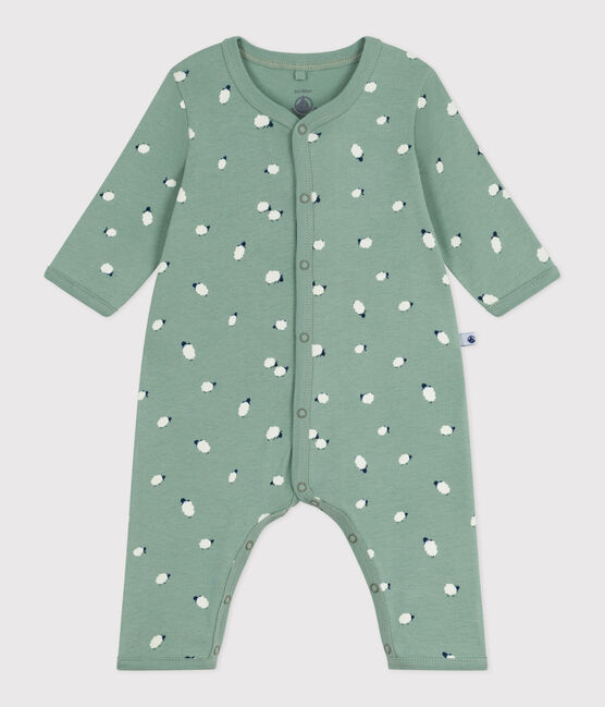Pyjama bébé sans pieds en coton imprimé SAULE/ MULTICO