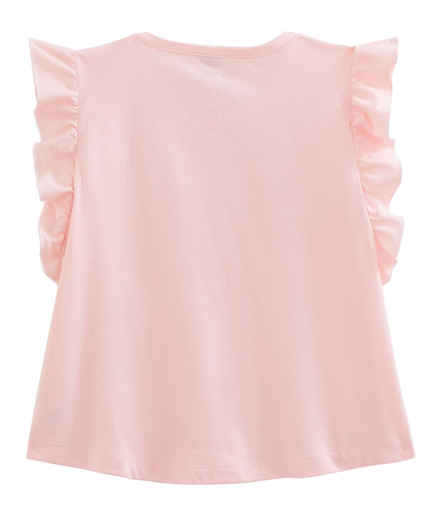 Top enfant fille rose