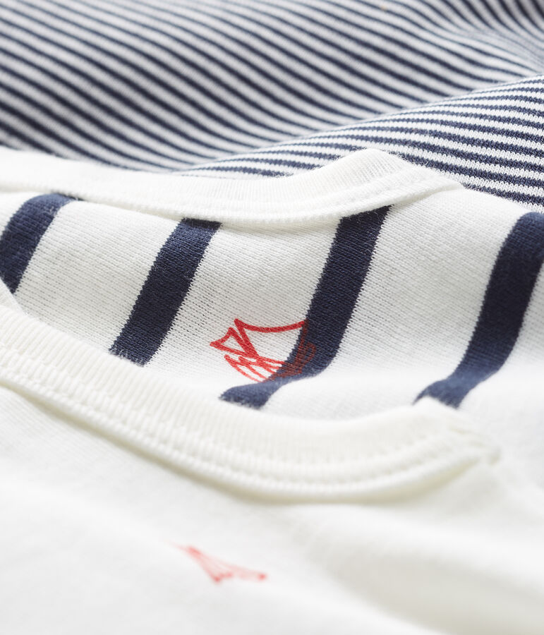 Trio de bodies sans manches b&eacute;b&eacute; mixte variante 1