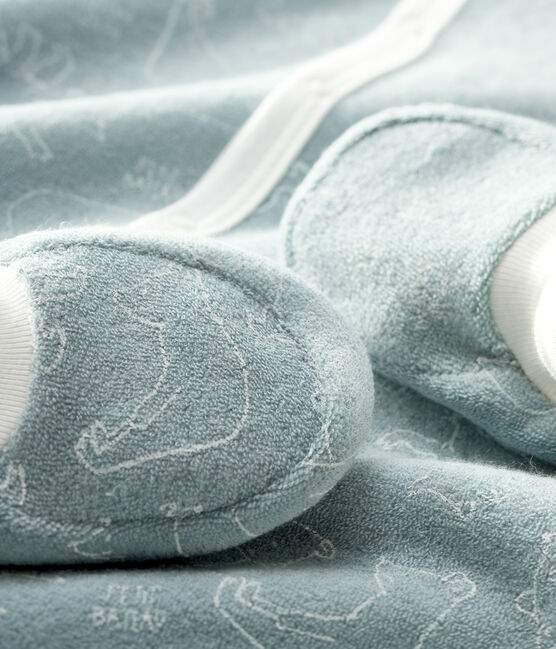 Ensemble nuit bébé imprimé ours en bouclette éponge toute douce. SEDUMBLUE/ ECUME