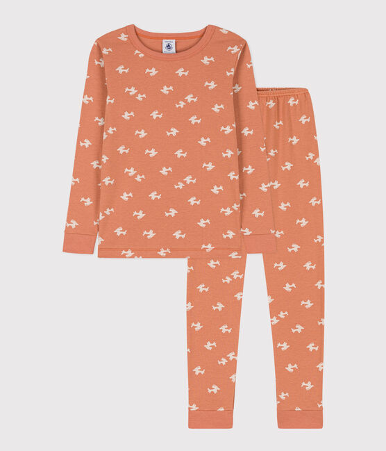 Pyjama ajusté petite fille en coton SIENNA/ AVALANCHE
