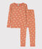 Pyjama ajusté petite fille en coton SIENNA/ AVALANCHE