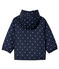 Blouson doublé polaire bébé mixte bleu SMOKING/blanc MARSHMALLOW