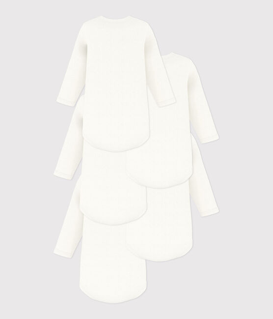 Lot de 5 bodies manches longues lapins en coton variante 1